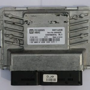 Блок управления двигателем cont. 76.1 для Chevrolet Cruze 1.8.