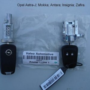 КОМПЛЕКТ КЛЮЧЕЙ И ЛИЧИНОК НА OPEL 13336243